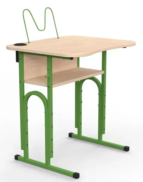 Стіл учнівський 05 №4-7/600х500 без полиці МФ Вересень